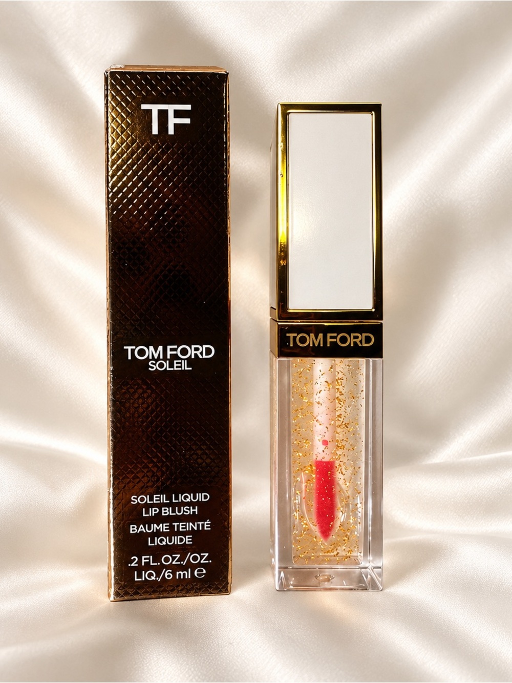 Tom Ford Soleil Liquid Lip Blush 6mL – Color-Changing Balm | Retail $65